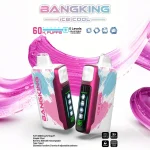 一次性電子煙｜Bang King Ice Cool 60000 桃子冰口味