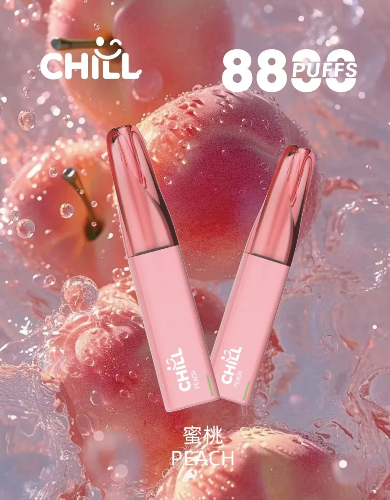 一次性電子煙｜CHILL 鴨嘴獸｜8800口 蜜桃口味