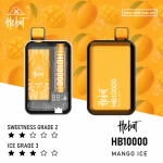 一次性電子煙｜HEBAT 喜貝 10000口 芒果冰口味