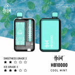 一次性電子煙｜HEBAT 喜貝 10000口 薄荷冰口味