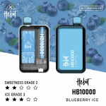 一次性電子煙｜HEBAT 喜貝 10000口 藍莓冰口味