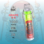一次性電子煙｜HEBAT 喜貝 BOOM 葡萄口味