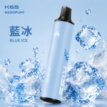 一次性電子煙｜KIS5 磁吸雙味 6500口 藍冰口味