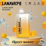 一次性電子煙｜LANA BC 6000口 芒果口味