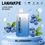 一次性電子煙｜LANA BC 6000口 藍莓口味