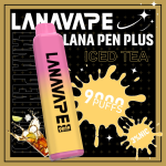 一次性電子煙｜LANA PEN PLUS 9000口 冰茶