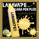 一次性電子煙｜LANA PEN PLUS 9000口 哈密瓜