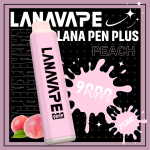 一次性電子煙｜LANA PEN PLUS 9000口 桃子