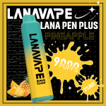 一次性電子煙｜LANA PEN PLUS 9000口 鳳梨