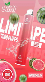 一次性電子煙｜LIMI 辣妹 7000口 冰爽西瓜口味