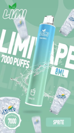 一次性電子煙｜LIMI 辣妹 7000口 激爽雪碧口味