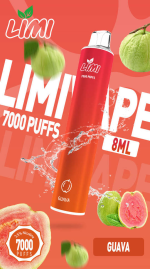 一次性電子煙｜LIMI 辣妹 7000口 粉色芭樂口味