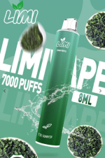 一次性電子煙｜LIMI 辣妹 7000口 鐵觀音口味
