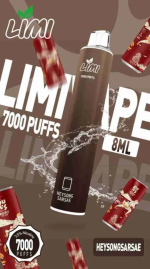一次性電子煙｜LIMI 辣妹 7000口 黑松沙士口味