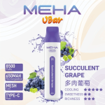 一次性電子煙｜MEHA 魅嗨 VBar 小白條 多肉葡萄 WH 1000x1000px