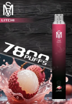 一次性電子煙｜MSO 爅嘶 7800口 荔枝口味