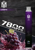 一次性電子煙｜MSO 爅嘶 7800口 葡萄口味