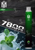 一次性電子煙｜MSO 爅嘶 7800口 薄荷口味