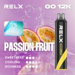 一次性電子煙｜RELX 悅刻 Smash Go 黑條 百香果口味
