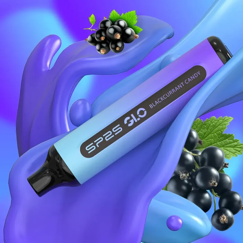 一次性電子煙｜SP2S 思博瑞 GLO 黑加侖糖果口味