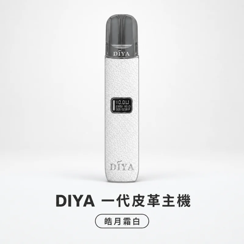 換彈式主機｜DIYA 一代皮革主機 皓月霜白
