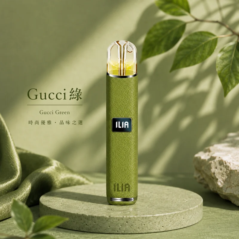 換彈式主機｜ILIA 一代皮革系主機 Gucci綠