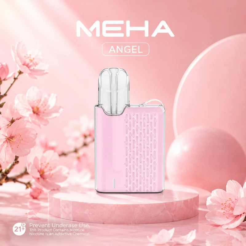 換彈式主機｜MEHA ANGEL方形主機 粉色