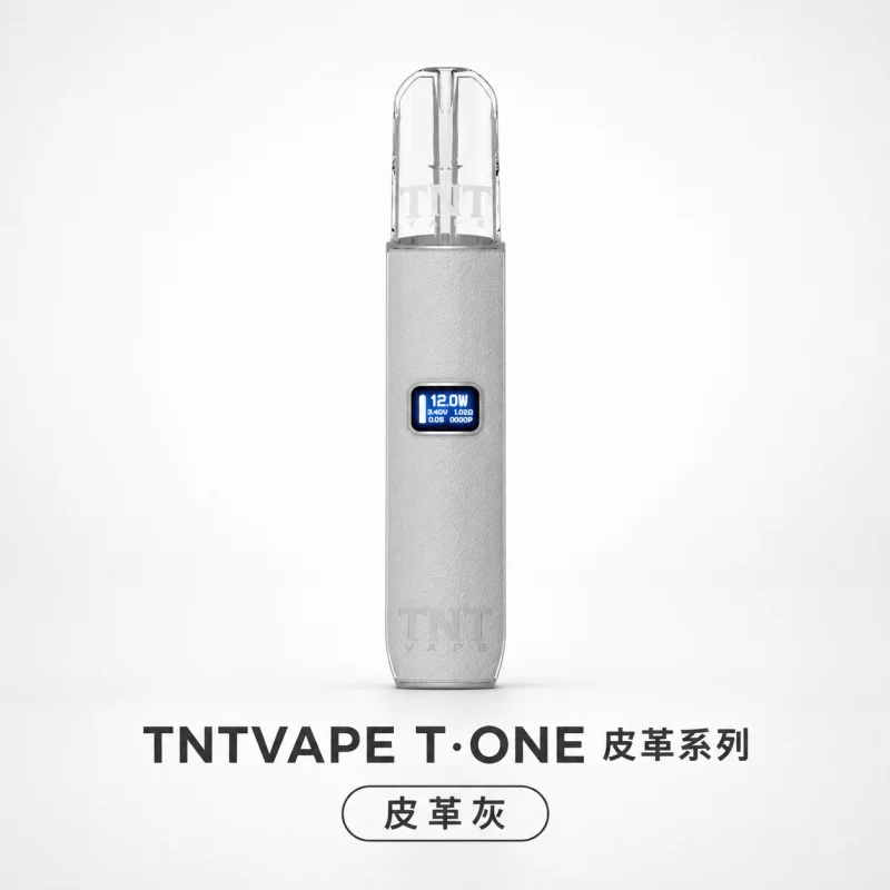 換彈式主機｜TNTVAPE T·ONE 主機 皮革灰