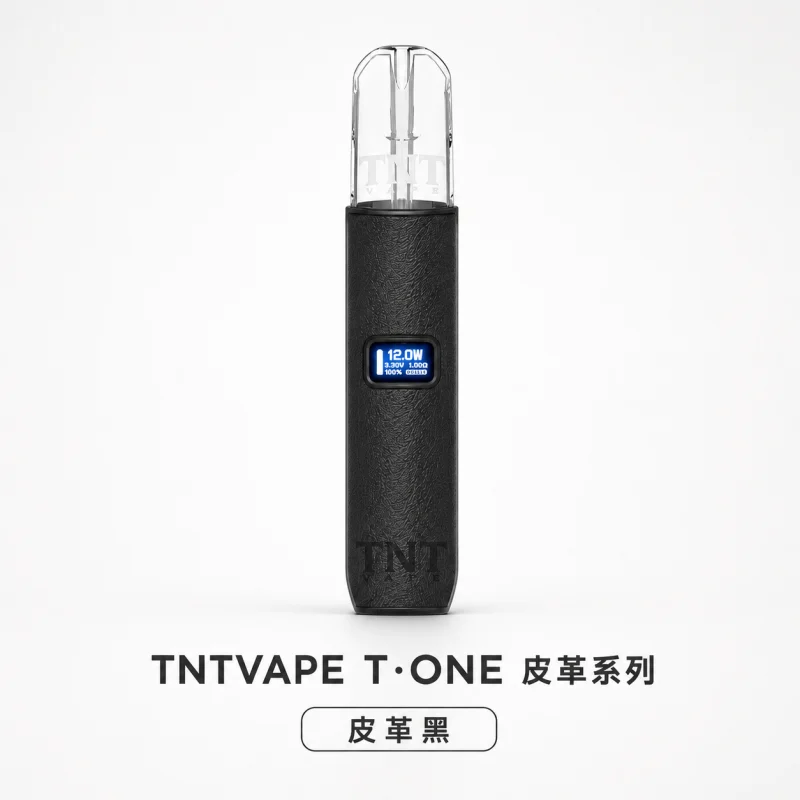 換彈式主機｜TNTVAPE T·ONE 主機 皮革黑