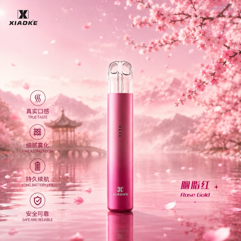 換彈式主機｜XIAOKE 五代主機 胭脂紅