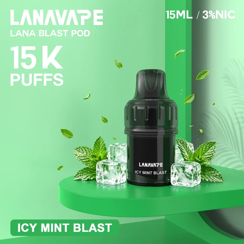 一次性電子煙｜LANA 15000口 薄荷